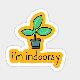Plant Indoorsy Sticker